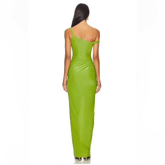Deme by Gabriella Nellie Dress Green
Draped stretch Lime Maxi Revolve XL - Picture 3 of 10